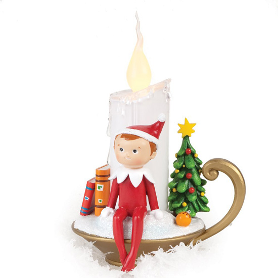 Roman Elf on the Shelf LED Candle