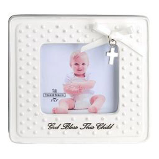 Baby Photo Frame, God Bless This Child 6 inch